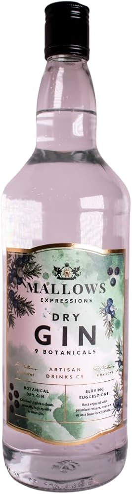 Mallows, Expressions, Dry 9 Botanical Gin