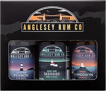 Anglesey Rum Co, Llanwddyn, Skerries, Penmon, Gift Set