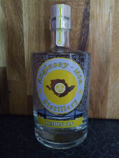 Anglesey Mon Distillery, Lemon Gin 