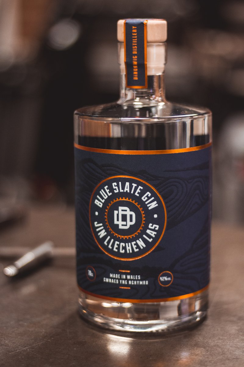 DinorwigDistilleryBlueSlateGin, CraftGin, WelshCraftGin, Gin, SmallBatchGin