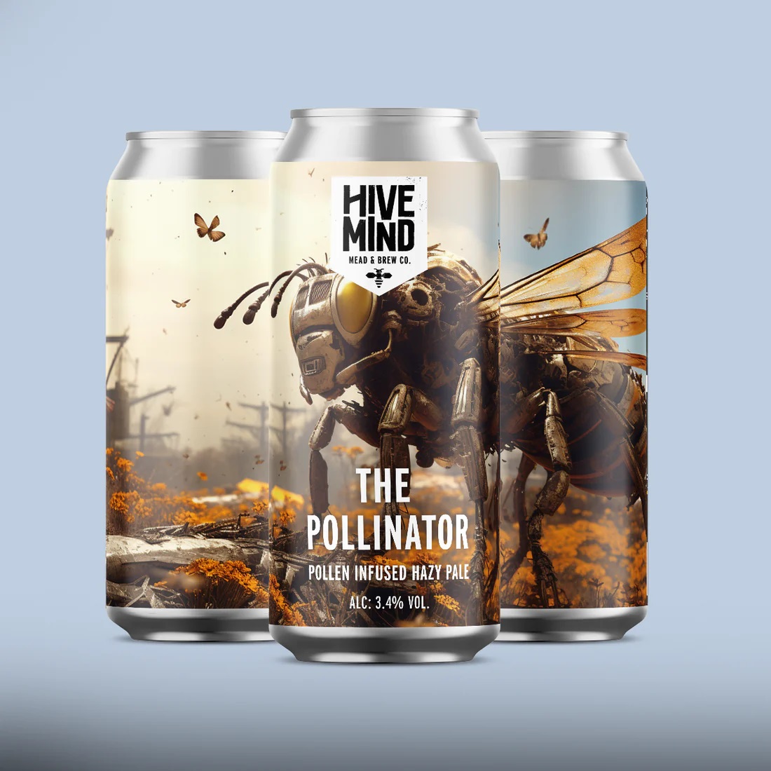 Hive Mind Pollinator, Hazy Pale, Pollen ,Infused