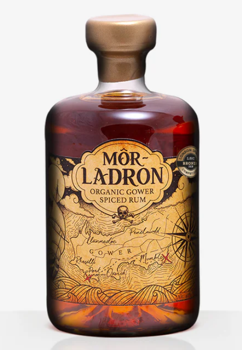 Mor Ladron, Organic Gower Spiced Rum, Spiced Rum