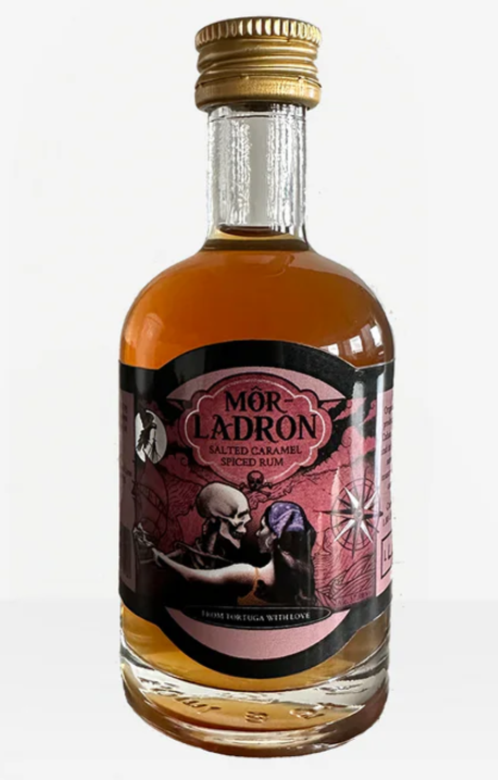 Mor-ladron, rum, salted caramel, spiced rum, salted caramel spiced rum