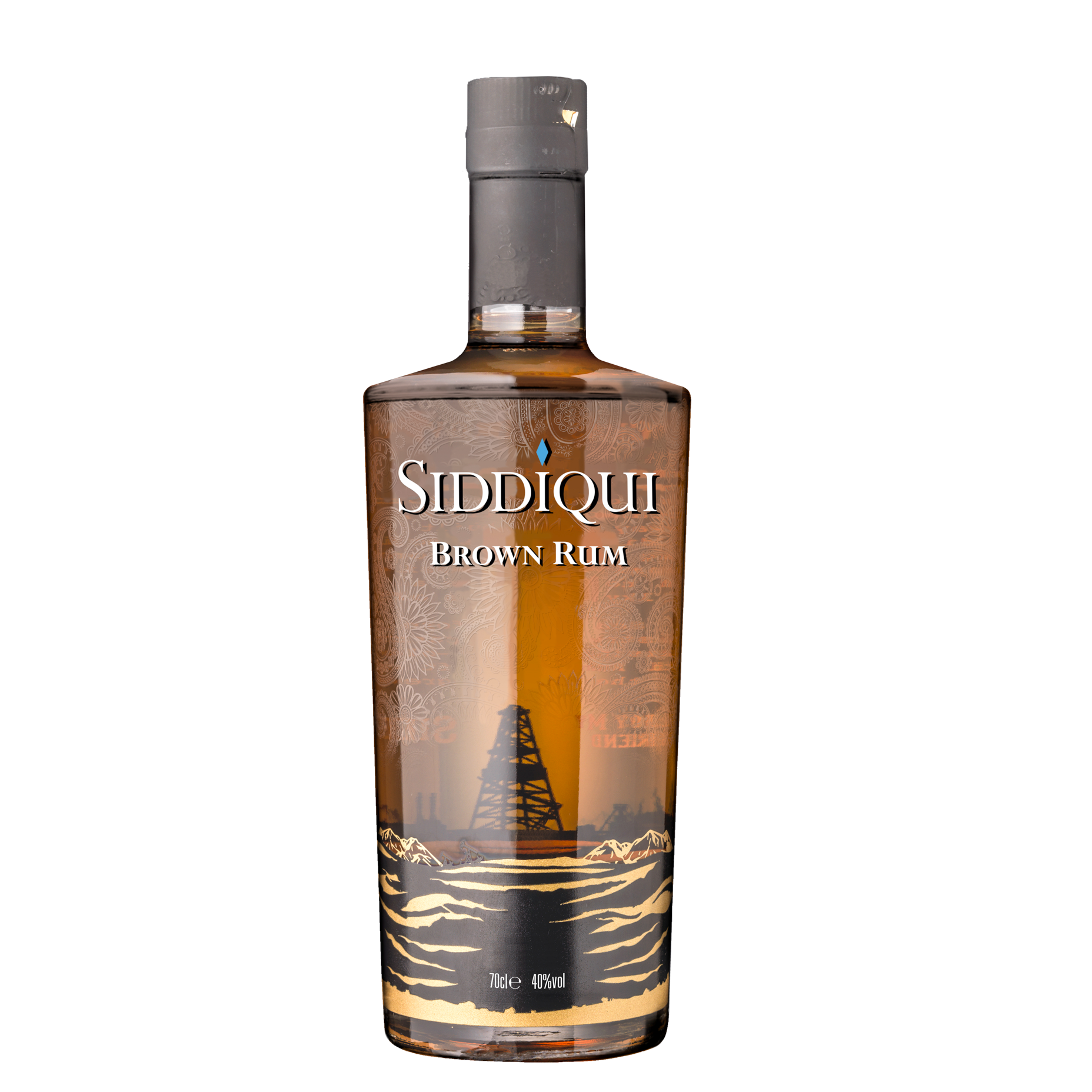 Penderyn Siddiqui Brown Rum 40% 70cl