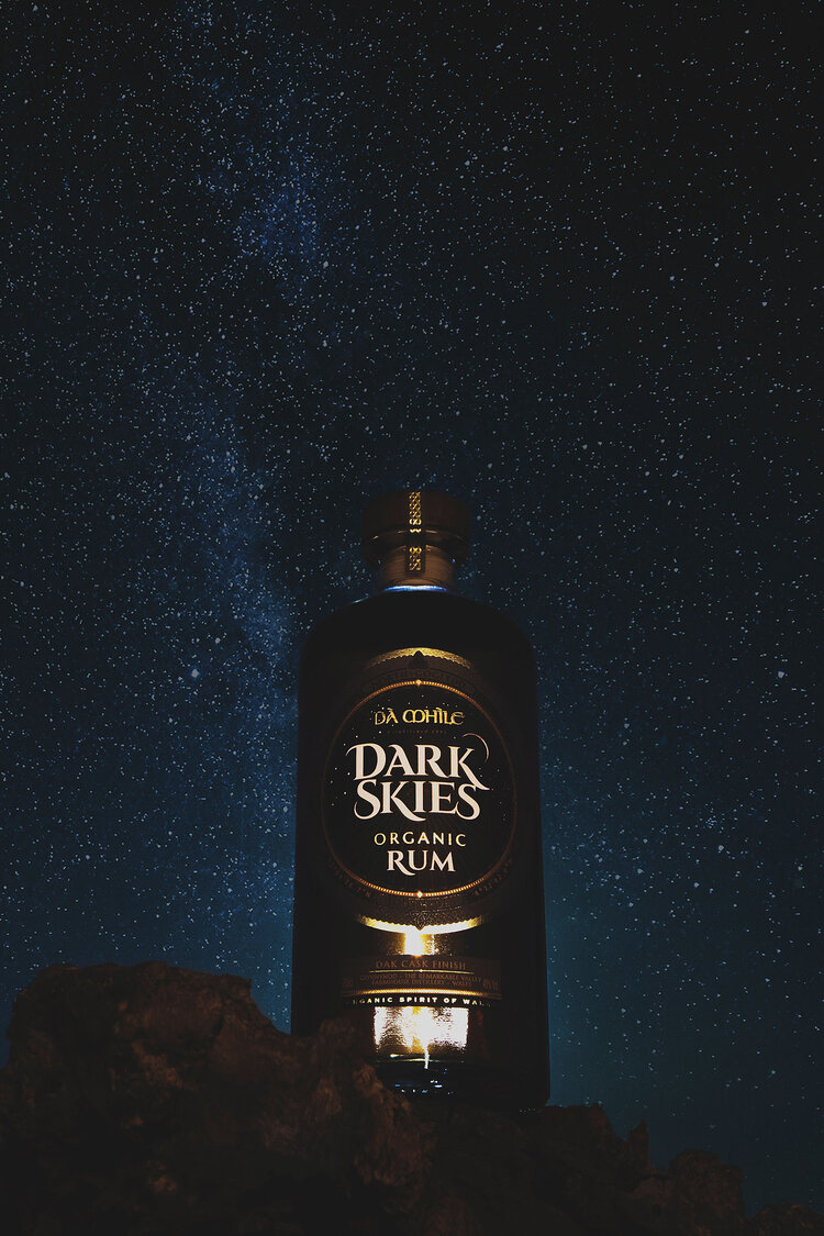  Da Mhile Dark Skies Organic Rum 40% abv 70cl