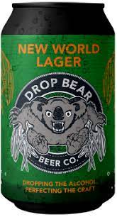 Drop Bear Alcohol Free New World Lager 0.5% abv 330ml