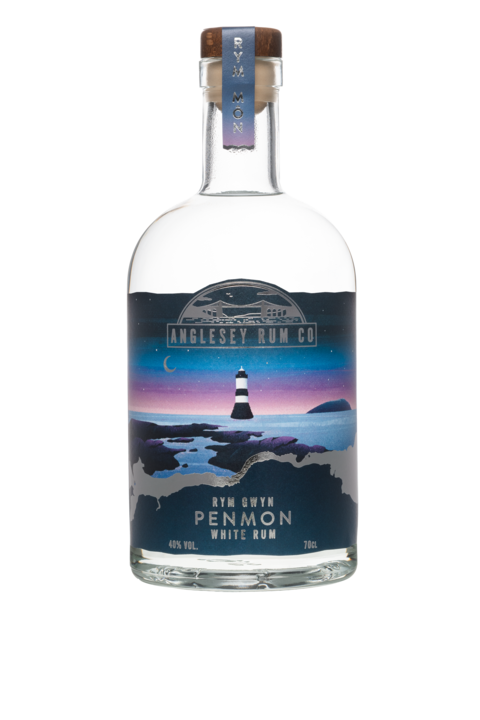 Anglesey Rum Co Penmon White Rum 40% ABV 70cl