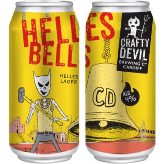 Crafty Devil Helles Bells Helles Lager 4% 440ml Can