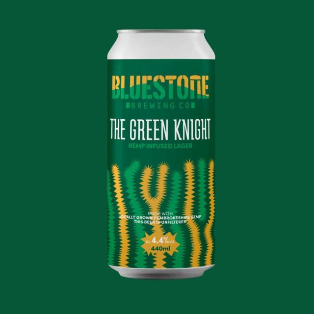 Green Knight Lager Hemp infused