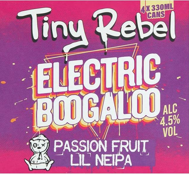 Electric Boogaloo, Tiny Rebel, Passionfruit, IPA