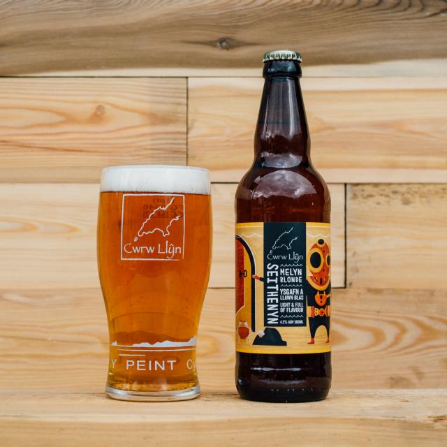 Cwrw Llyn Seithenyn Golden Beer, Welsh Craft Beer, Craft Beer