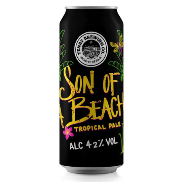 TenbyBrewing, SonofaBeach, TropicalPale, CraftBeer, WelshCraftBeer, CraftCan