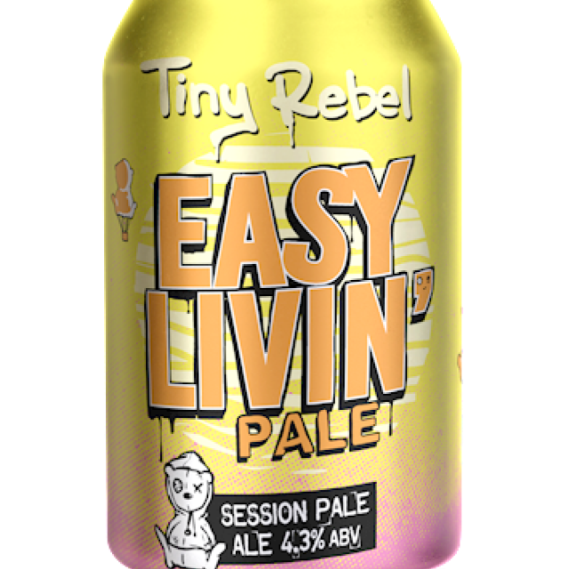 TinyRebel, EasyLivinPale, WelshBeer, CraftBeer, CraftCan, SessionPaleAle