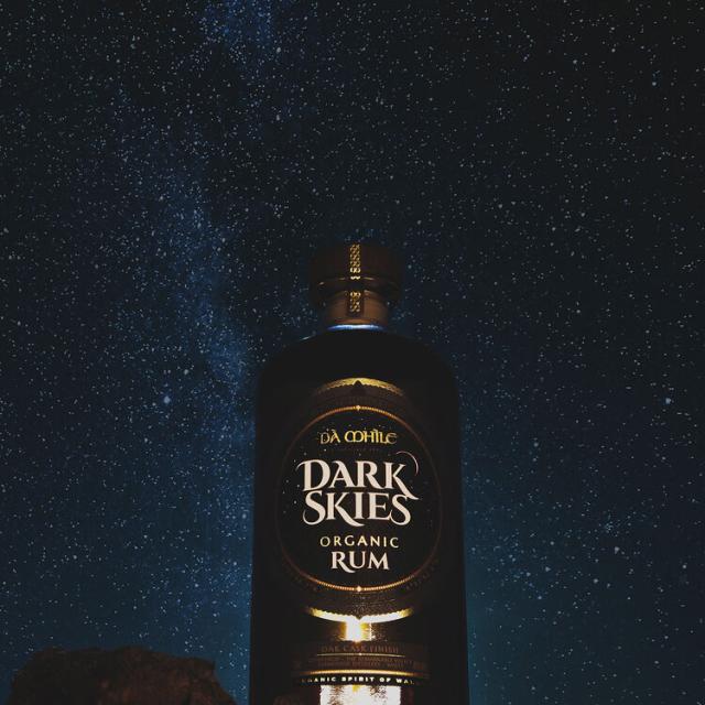  Da Mhile Dark Skies Organic Rum 40% abv 70cl