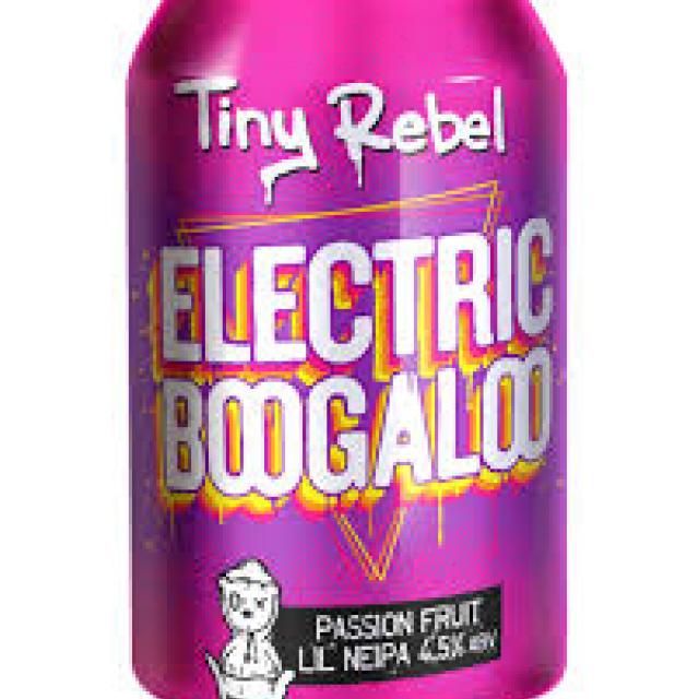 Tiny Rebel, Electric Boogaloo Passionfruit NEIPA 4.5% 330ml Can