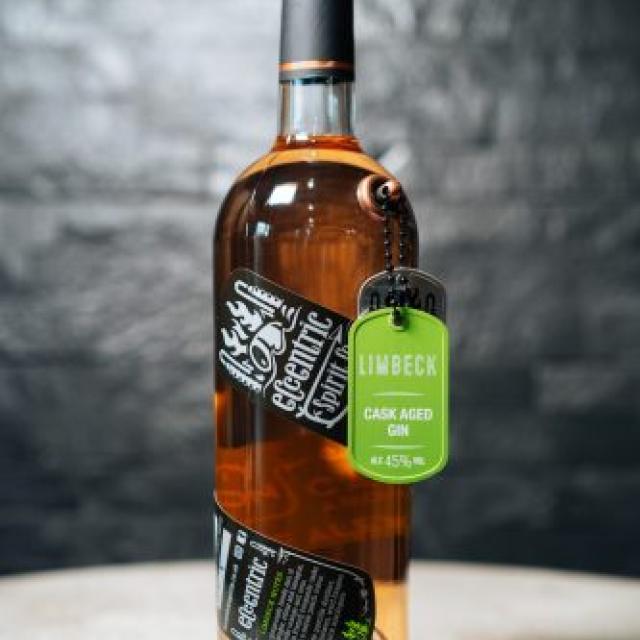 Eccentric Spirit co Limbeck Cask Aged Gin 45% Vol 70cl Bottle 