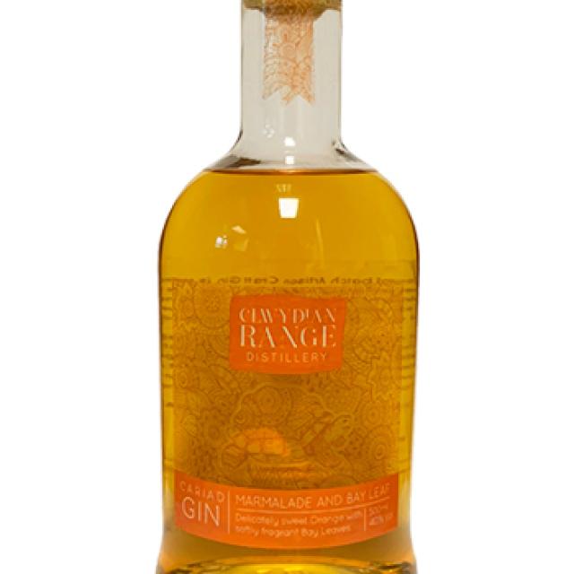 Clwydian Range- Marmalade and Bay Leaf gin (500ml bottle, 40% ABV)