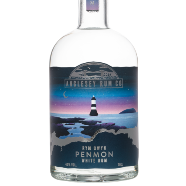 Anglesey Rum Co Penmon White Rum 40% ABV 70cl