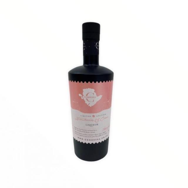 Condessa Strawberries And Cream Liqueur 17% abv 50cl bottle